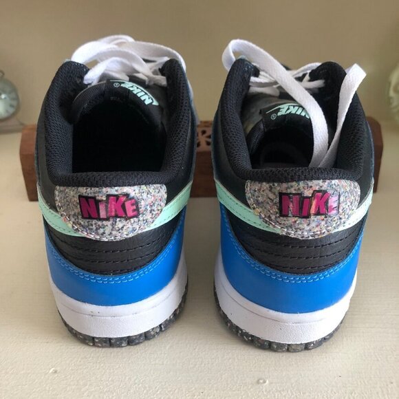 **SOLD**NIB NIKE Dunk Low SE GS E Black Mint Foam Blue Size 6Y (7.5/8 W) - Picture 5 of 14